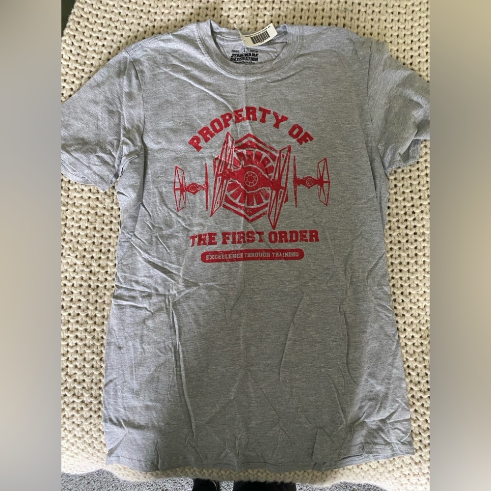 Star Wars T-Shirt - Unisex - Gray/Red